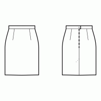 裙子基本缝纫图案PDF