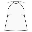 Блузка Выкройки для шитья - Расклешенный топ