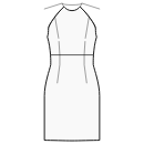 ドレス 縫製パターン - ハイウエストドレス