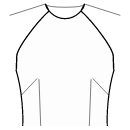Kleid Schnittmuster - Abnäher an Taille und Seitennaht