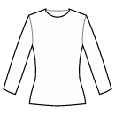 Блузка Выкройки для шитья - Плотное прилегание