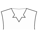 Top Sewing Patterns - V-neckline with cut out slots