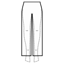 Pantalones Patrones de costura - Longitud piso