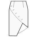 Skirt Sewing Patterns - Arden (knee/midi)