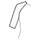 连衣裙 缝纫花样 - 2 缝 1/2 长度插肩袖