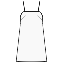 ドレス 縫製パターン - トラペーズドレス