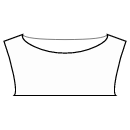 Блузка Выкройки для шитья - Горловина-лодочка