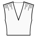 Robe Patrons de couture - Devant ♥ Sewist: fronces le long l&#039;épaule