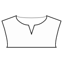 Блузка Выкройки для шитья - Горловина с вырезом