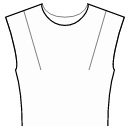 Блузка Выкройки для шитья - Плечевая вытачка