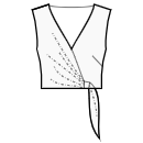 ブラウス 縫製パターン - Alla