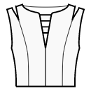 ドレス 縫製パターン - インセット