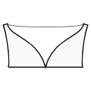 Блузка Выкройки для шитья - Глубокое декольте в форме сердца