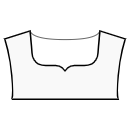 Jumpsuits Sewing Patterns - Horseshoe heart neckline