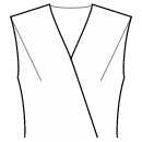 Robe Patrons de couture - Pinces devant: fin d&#039;épaule