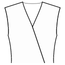 ドレス 縫製パターン - No collar