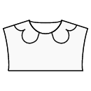 Robe Patrons de couture - Col de pétales