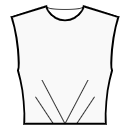 Kleid Schnittmuster - Doppelte Abnäher oder Falten