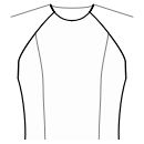 Dress Sewing Patterns - Front princess seam: shoulder to waist
