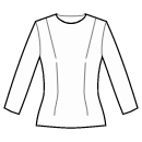 Top Sewing Patterns - Top without waist seam