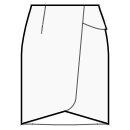 Платье Выкройки для шитья - Миа (длина до колена)