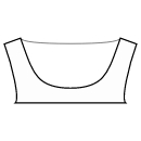 Блузка Выкройки для шитья - Глубокая горловина