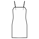 Dress Sewing Patterns - Shift slip dress