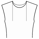 Top Sewing Patterns - Front neck top dart