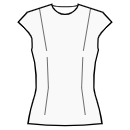Top Sewing Patterns - No waist seam, straight hem