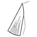 Платье Выкройки для шитья - Длинный расклешенный рукав