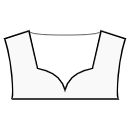 Блузка Выкройки для шитья - Комфортная горловина Королева Анна