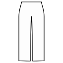 ズボン 縫製パターン - ストレートパンツ