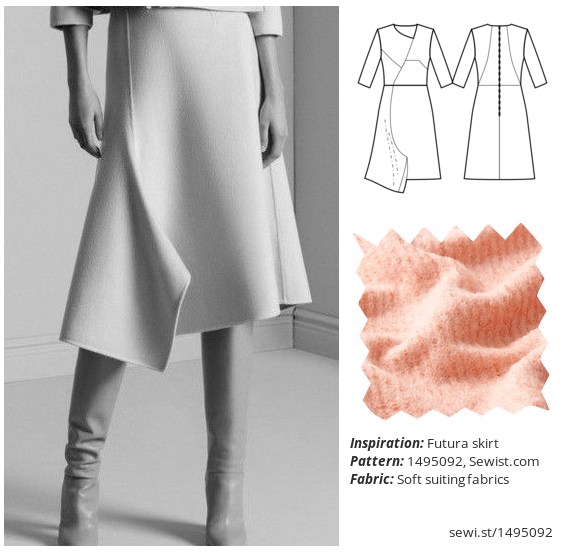 Futura skirt Women Clothing Dress Sewing Pattern Sewist