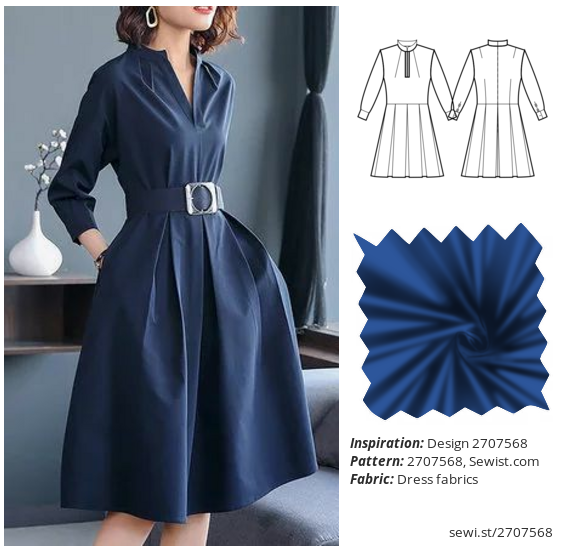 Design 2707568 Women Clothing Dress Sewing Pattern Sewist
